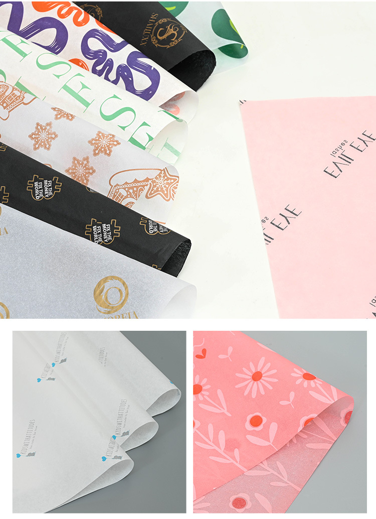 Good Quality Custom logo for Clothes Tissue Wrapping Paper